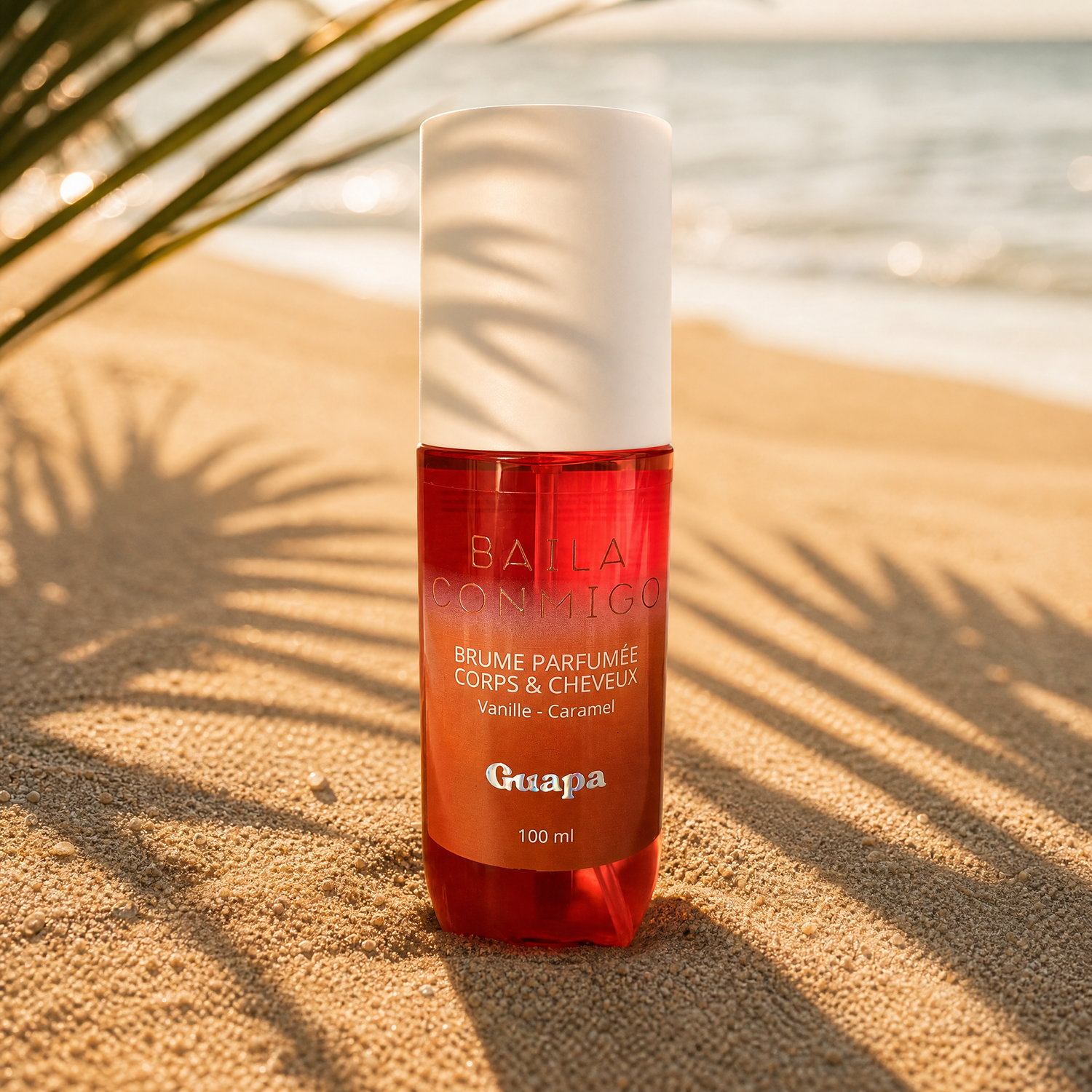 Brume Vanille Caramel GUAPA – Brume Parfumée Corps et Cheveux 100 ml