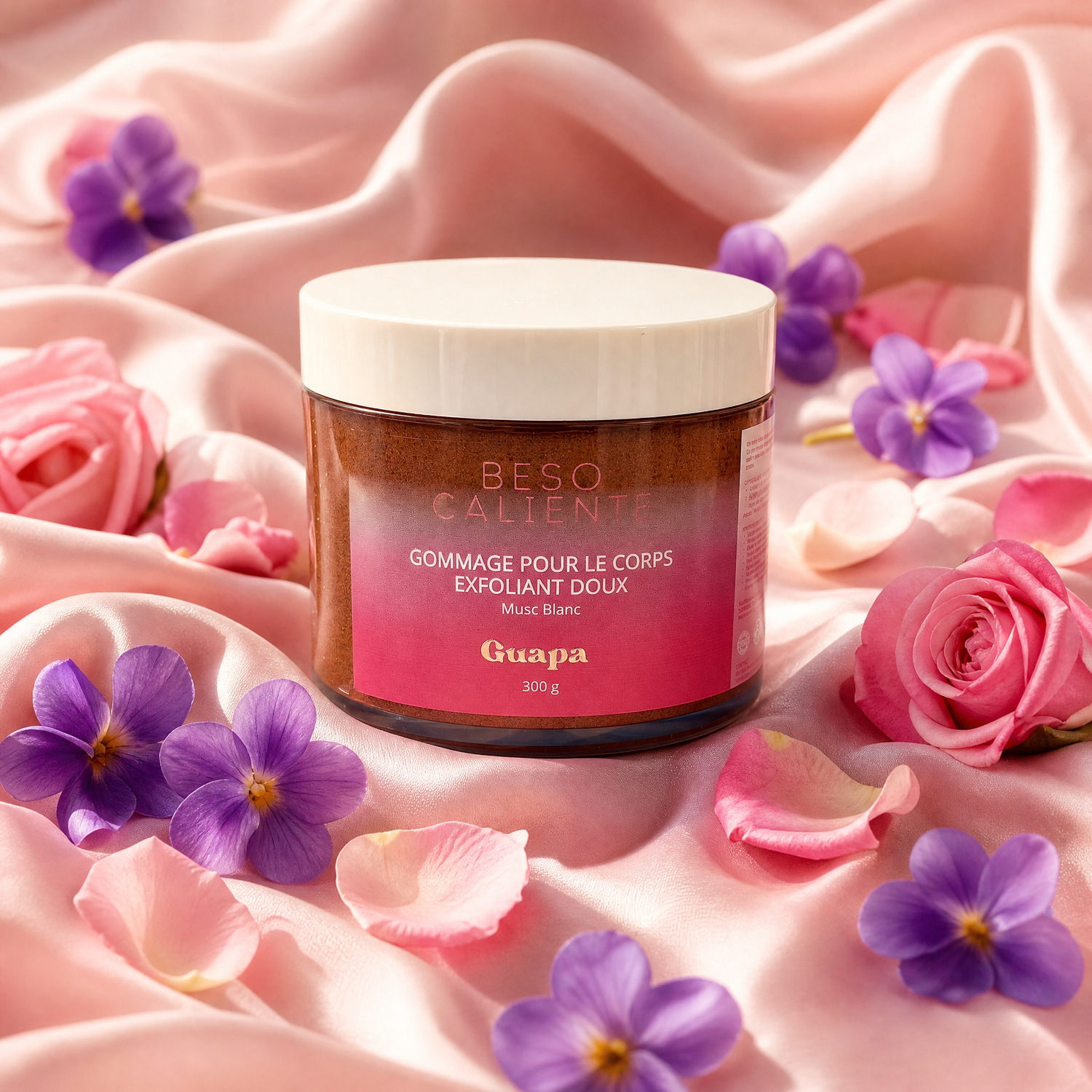 Gommage pour le corps exfoliant doux - Musc blanc - 300 g
